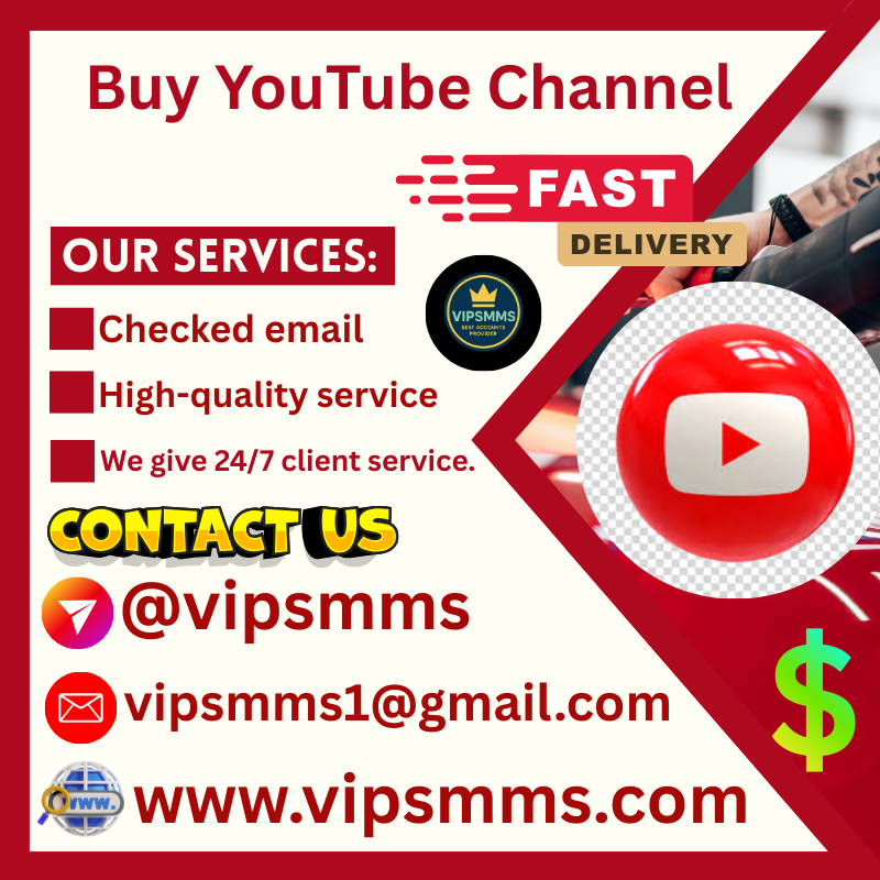 Buy YouTube Channel