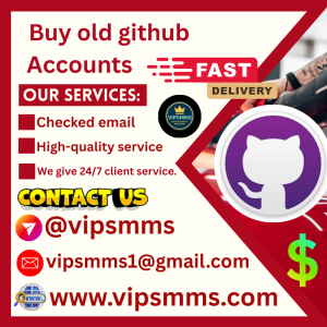 Buy old github accounts