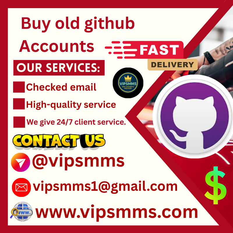 Buy old github accounts