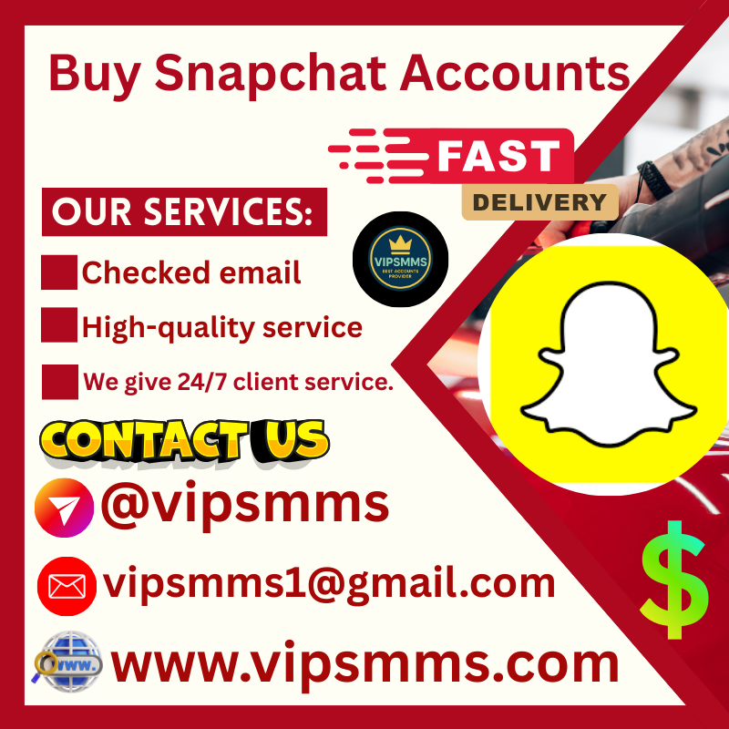 Buy Snapchat Accounts

