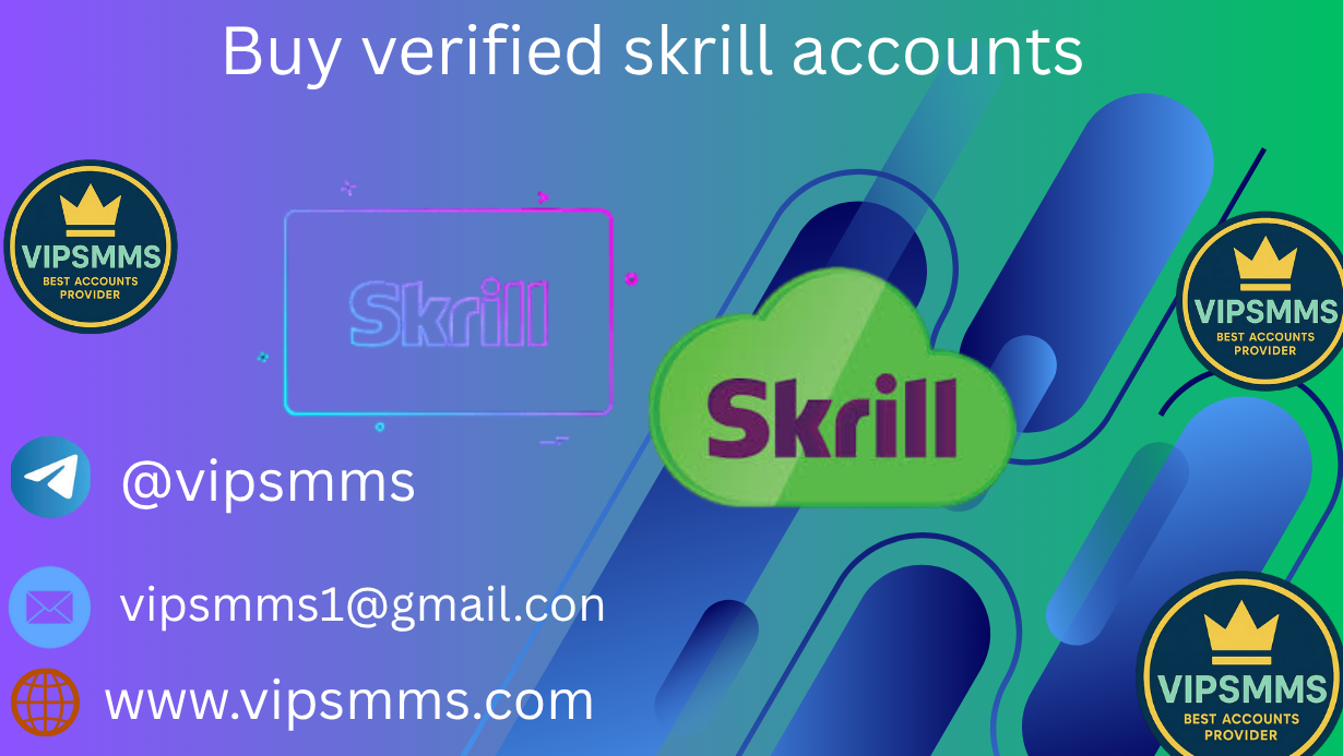 Buy verified skrill accounts